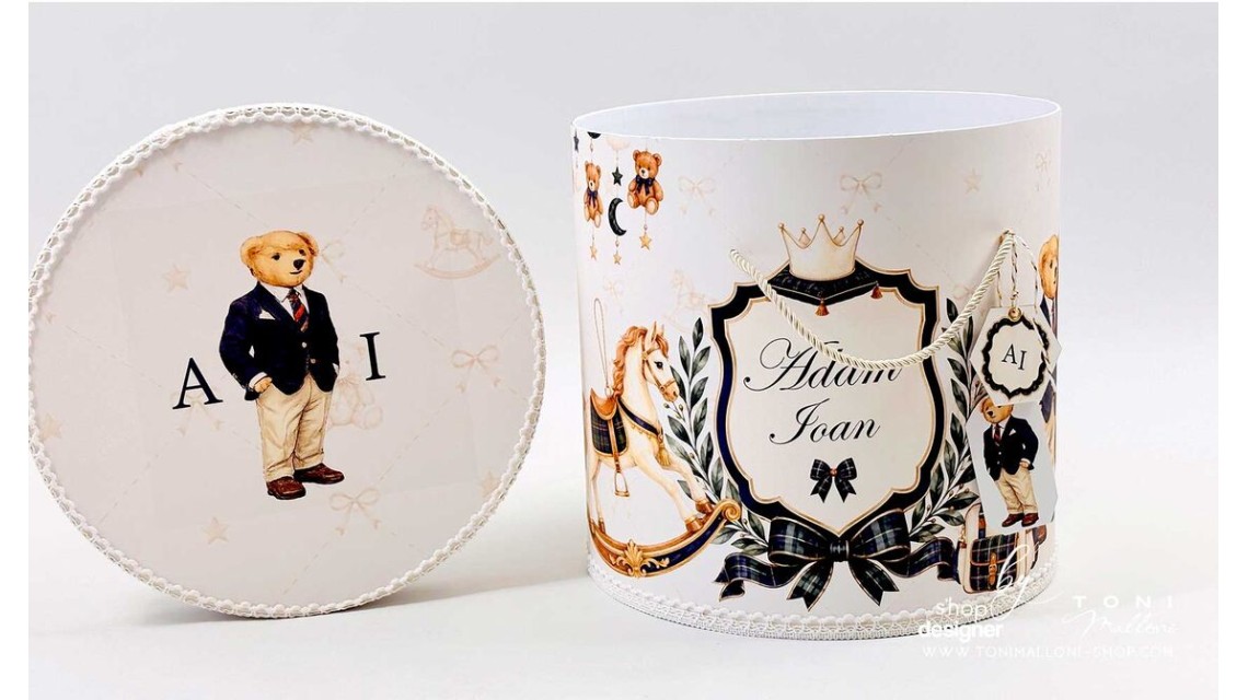 Trusou Botez Băiat Paddington Bear Fashion Ralph Lauren 11